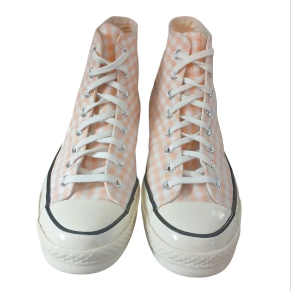 NEW Converse Checkered High-Top Sneakers - Picture 3 of 11